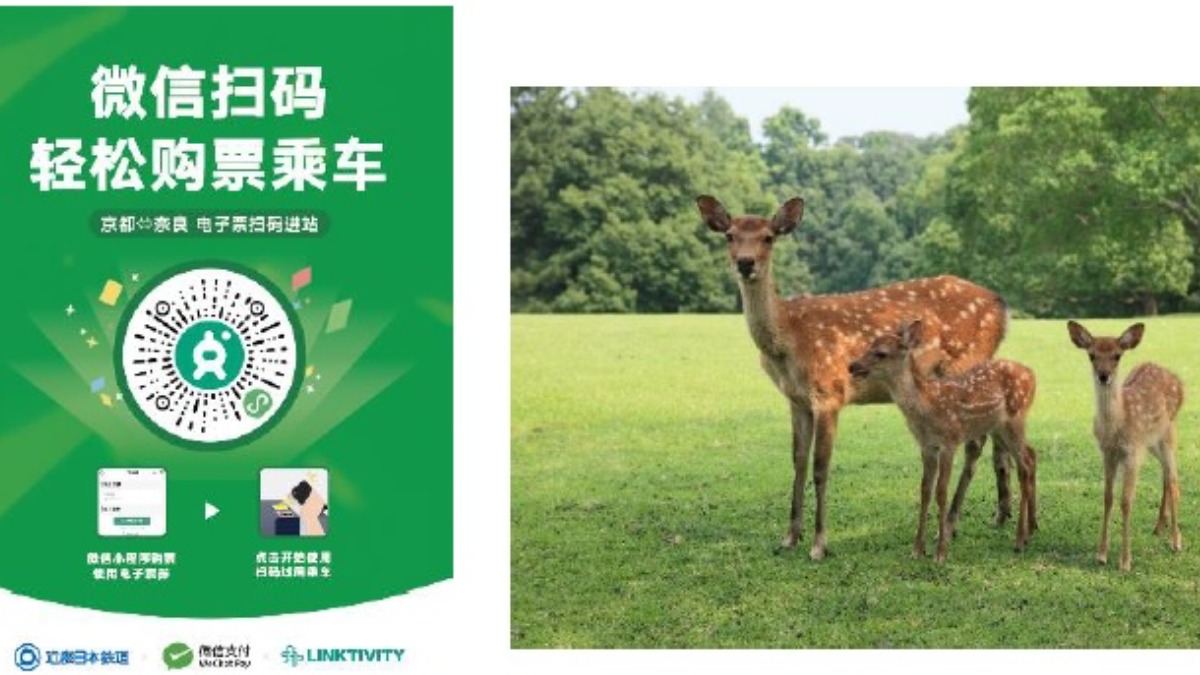【近鉄】日本国内初！奈良県にインバウンド客を呼び込む秘策！海外向けデジタルきっぷを発売！