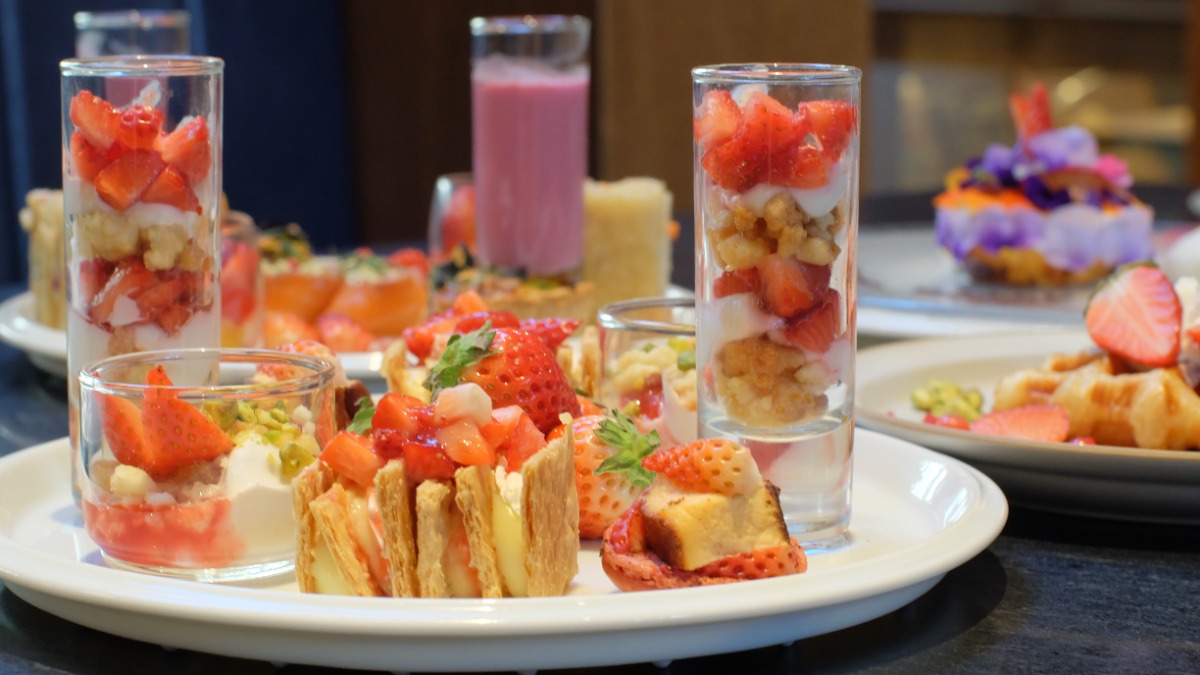 【奈良県】心躍る「苺のアフタヌーンティー」　奈良市にある『ベビーフェイス スカイテラス店』にて新登場！