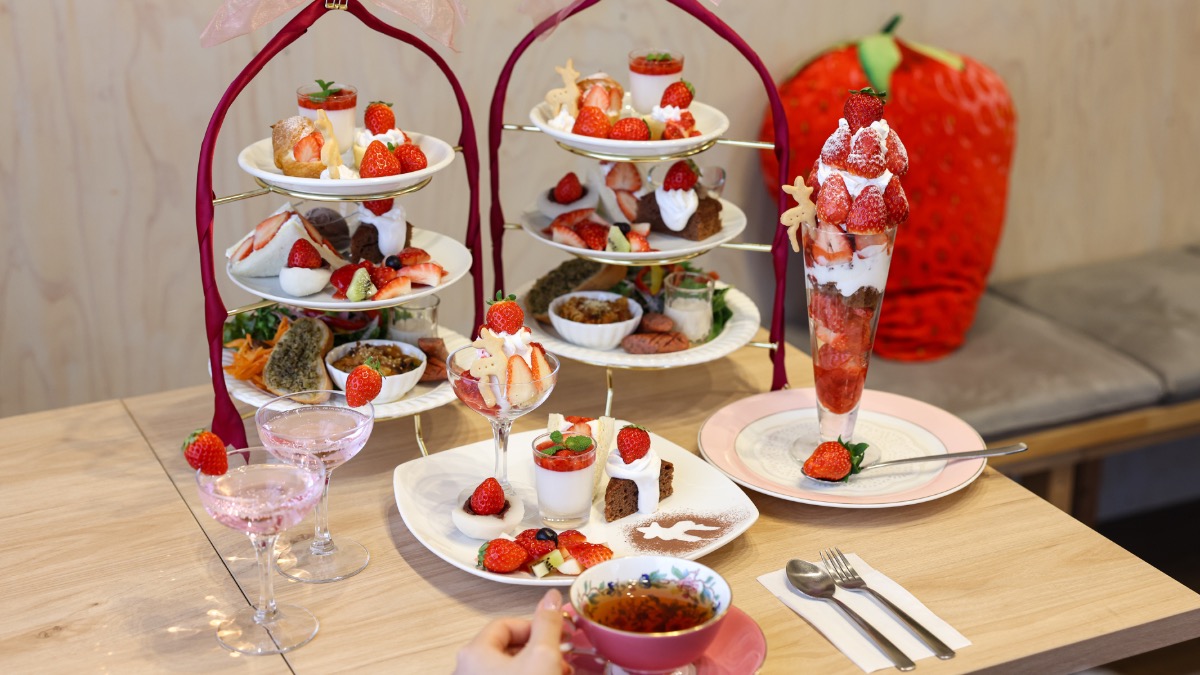 奈良で話題のいちごスイーツ。「niko-gusa（にこぐさ）」のアフタヌーンティーとパフェは見逃せない