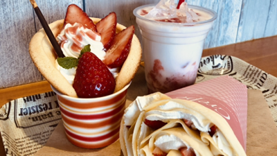 【ストロベリー工房／いちごスイーツ／奈良市】今年も来ましたいちごの季節！直売所の新鮮いちごをスイーツで堪能