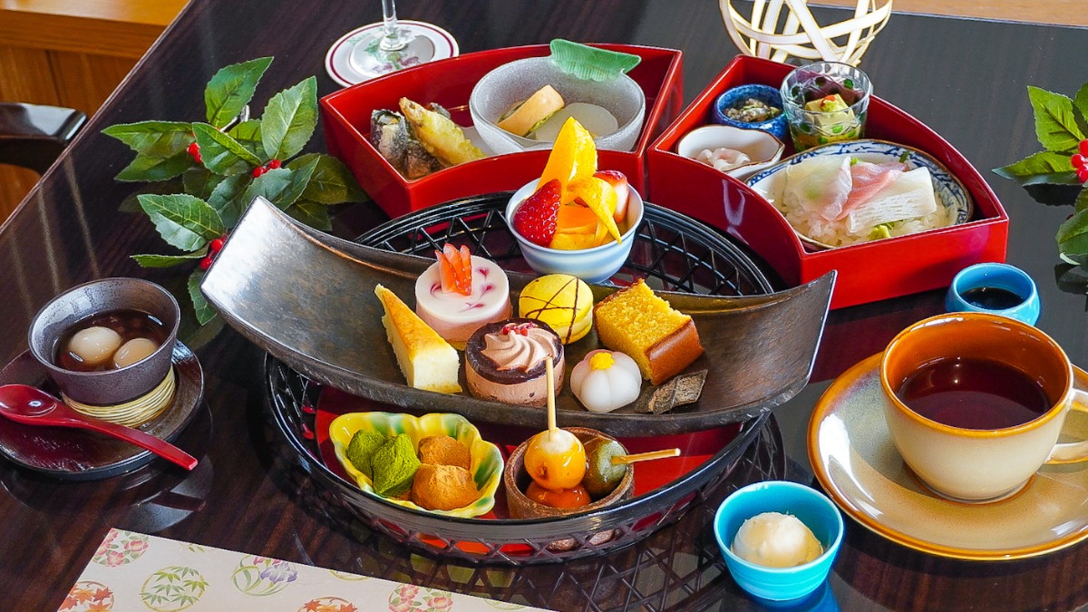 古都で楽しむ極上のティータイム♡期間限定「和風アフタヌーンティー」【奈良ホテル｜奈良市】