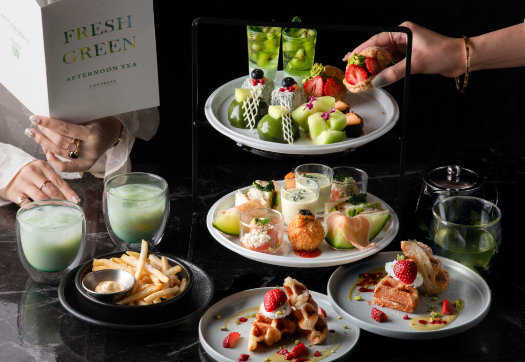 新緑のアフタヌーンティー