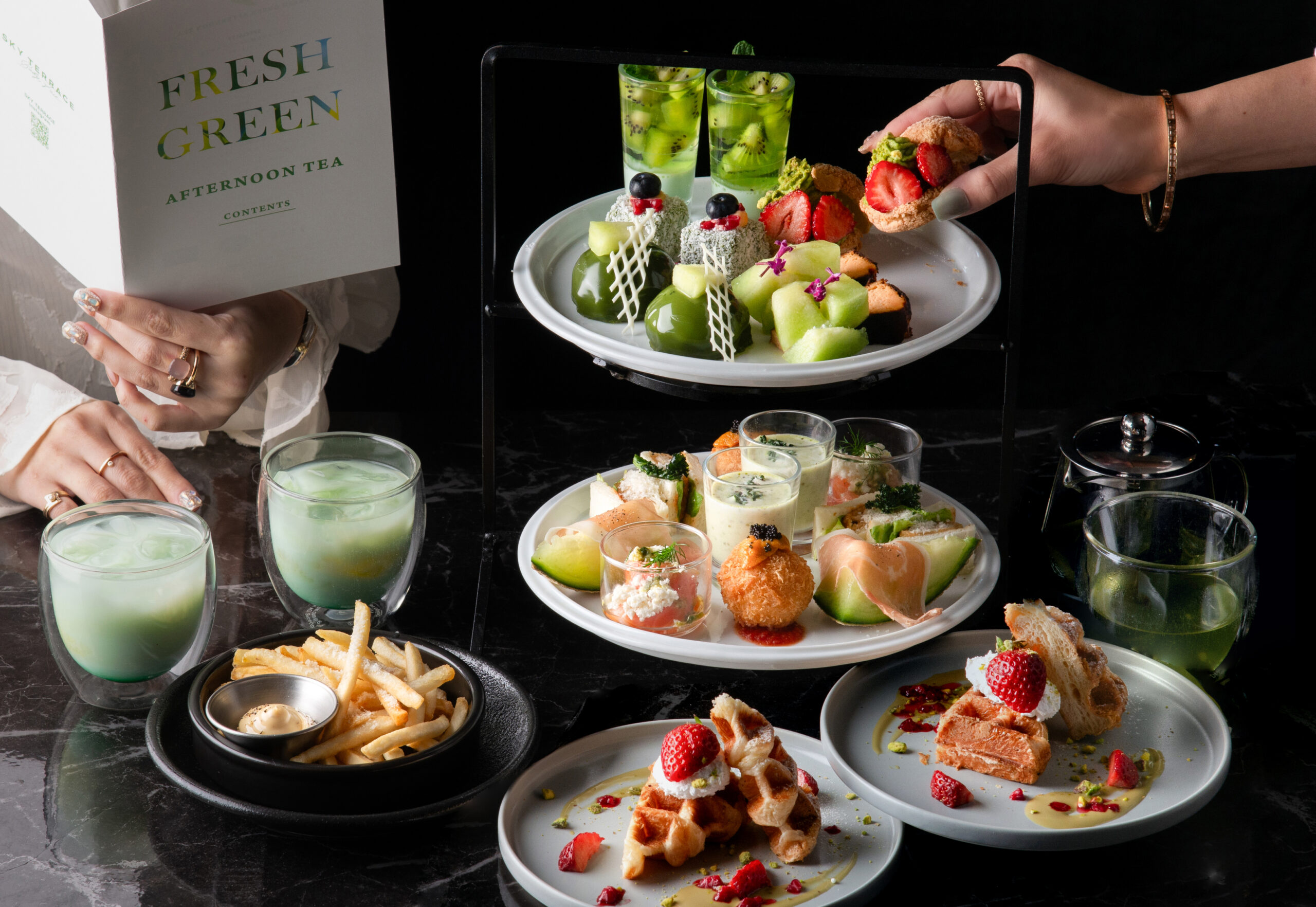 新緑のアフタヌーンティー