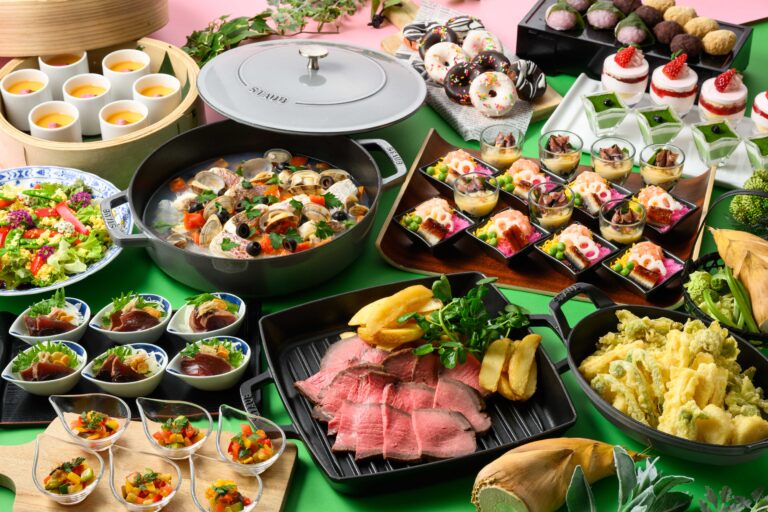 春の食を満喫！奈良ロイヤルホテル「春のディナーバイキング」で地酒と50種の旬彩を堪能
