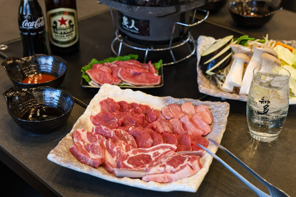 炭火ジンギスカン翔