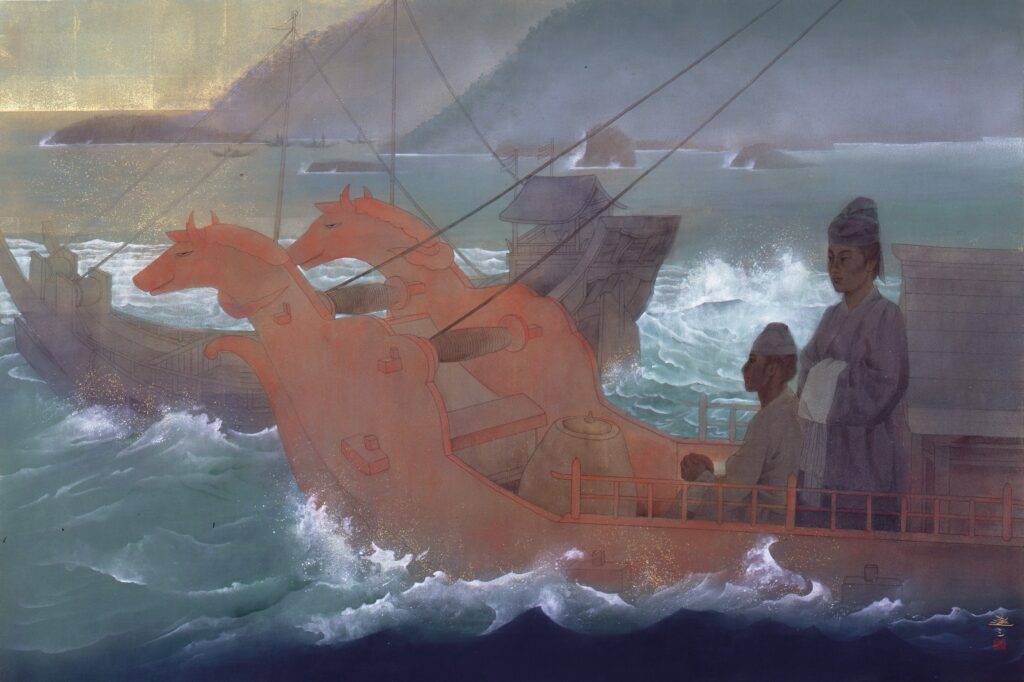 清水達三「望郷」　