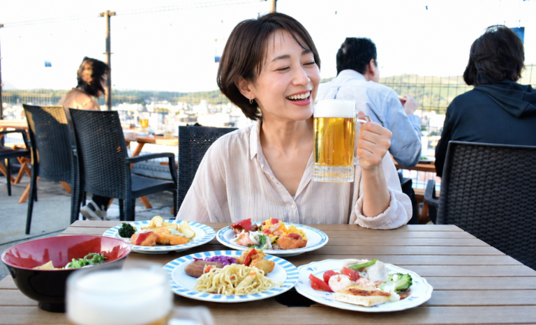 今年も夏がやって来た！『奈良一望 屋上爽快ビアガーデン』開催中【ホテル日航奈良】