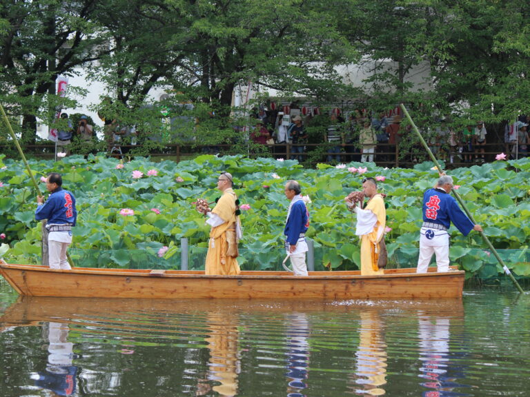 【7月7日(火)】役行者ゆかりの池に咲く蓮を吉野・大峯へ。大和高田 夏の伝統「奥田の蓮取り行事」