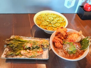 【奈良・広陵町】食べログ百名店常連の絶品名物とり天カレーうどん＆限定メニュー