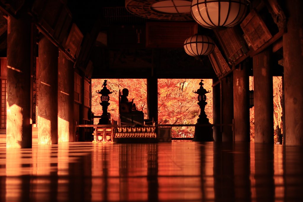 長谷寺紅葉